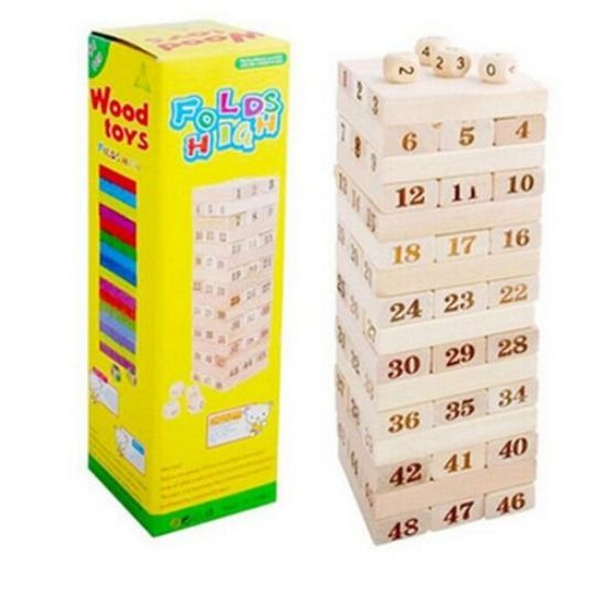 Jenga Numbered