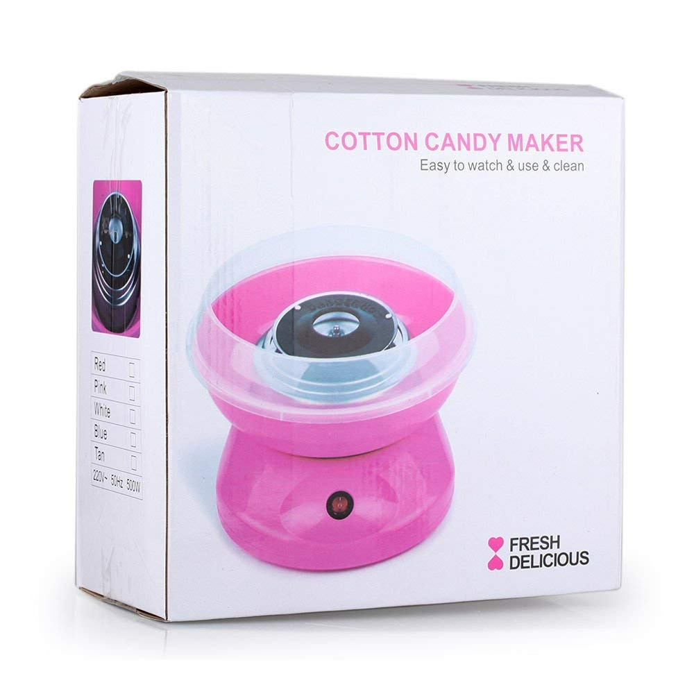 Plastic Electric Cotton Candy Machine Floss Carnival (Pink)