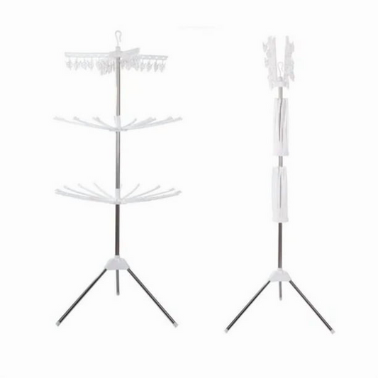 Vertical Rotating Clothesline 3 Levels 24 Pins