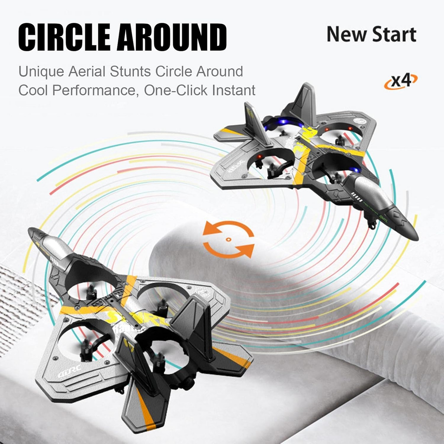 Remote Control Airplane for Kids | RC Airplanes,2.4GHz Drone