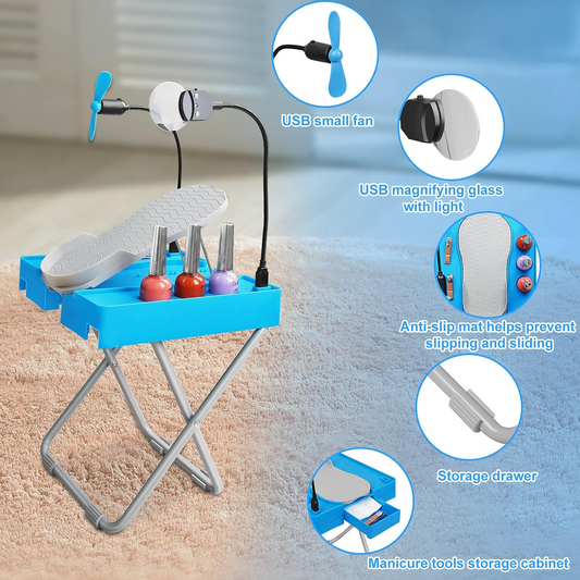 Pedi Salon Deluxe Pedicure Table | Step Pedicure Stool