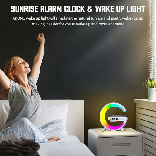 RGB Wireless Charger Night Light Smart Light Sound machine G63