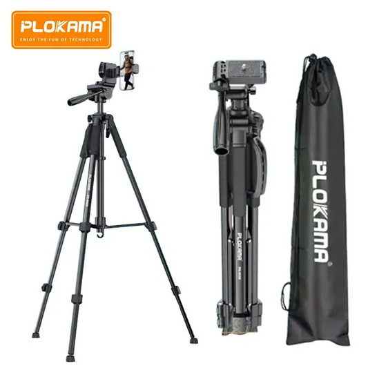PLOKAMA Professional Tripod Stand for Camera and Mobile Phones PK9990