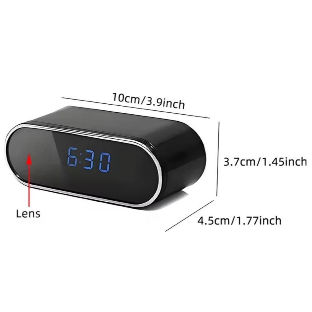 Spy Wifi Clock Hidden Camera