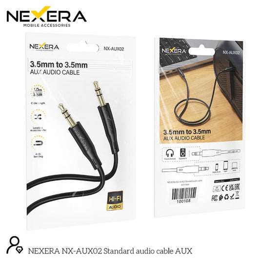 NEXERA AUX Audio Cable NX-AUX02