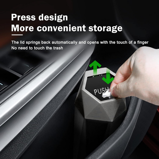 1 PC Car Trash Can with Lid