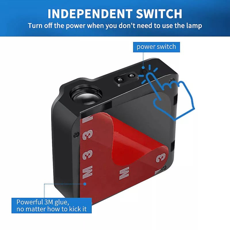 2PCS Car Door Logo Light Projector For All Car With Sensor