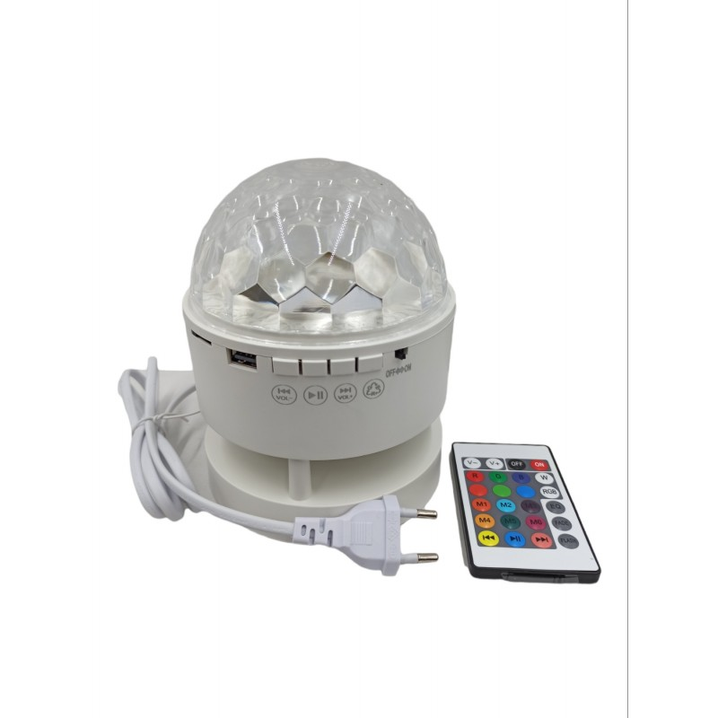 LED DISCO BALL WITH BUILT-IN SPEAKER ZJD-1250