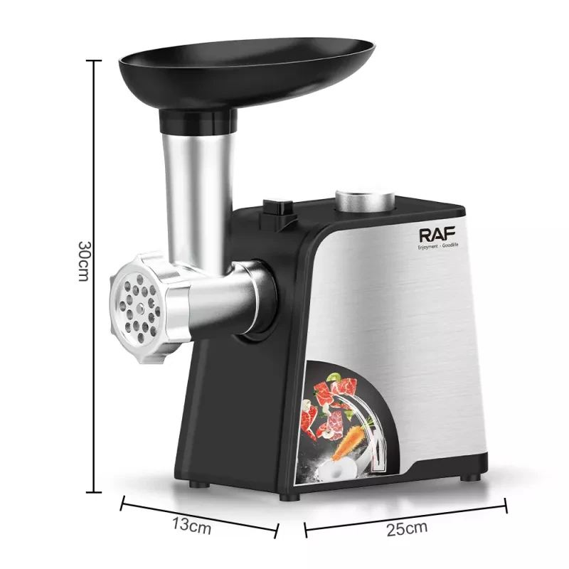RAF Meat Grinder 2000W Stainless Steel Blades R3392