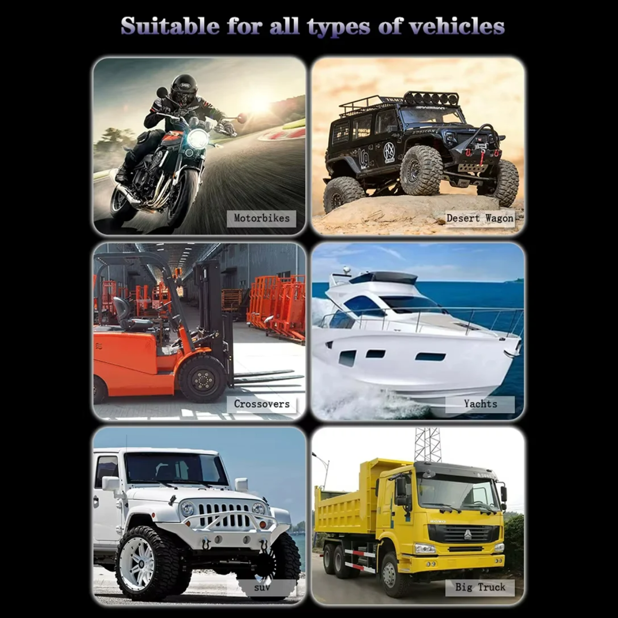 Off-Road Dual-Row LED Work Light Bar Cool White IP67 Waterproof