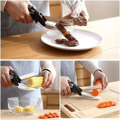 Kitchen Scissor Smart Cutting Board - Clever Cutter
