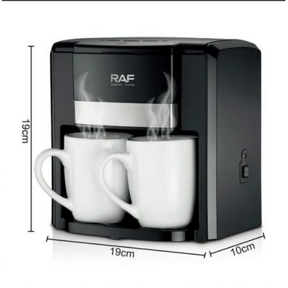 RAF Coffee Maker With 2 Free Mug 650W 420ML R115