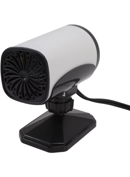12V 150W Universal Portable Electronic Car Heater Fan 360° Rotatable Car Windshield Defogger