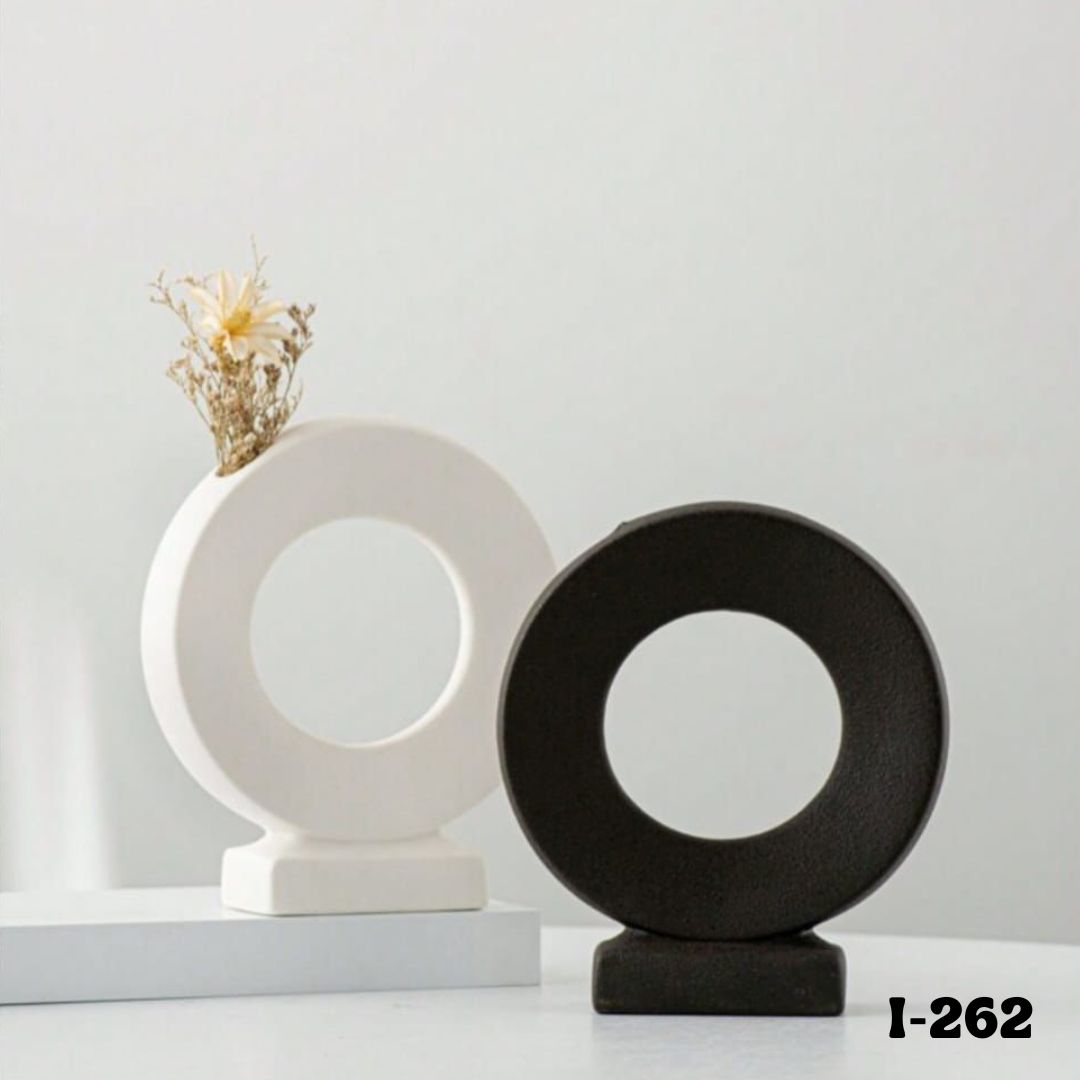 Universal Ceramic Vase – Modern Minimalist Home Decor