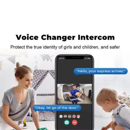 Smart Doorbell Camera Wireless with Bell 1080P