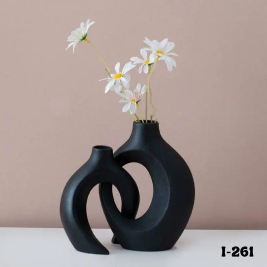 Universal Ceramic Vase – Modern Minimalist Home Decor