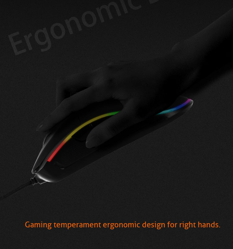 MEETION GM20 Optical Silent Wired Gaming Mouse