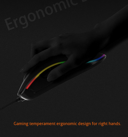 MEETION GM20 Optical Silent Wired Gaming Mouse