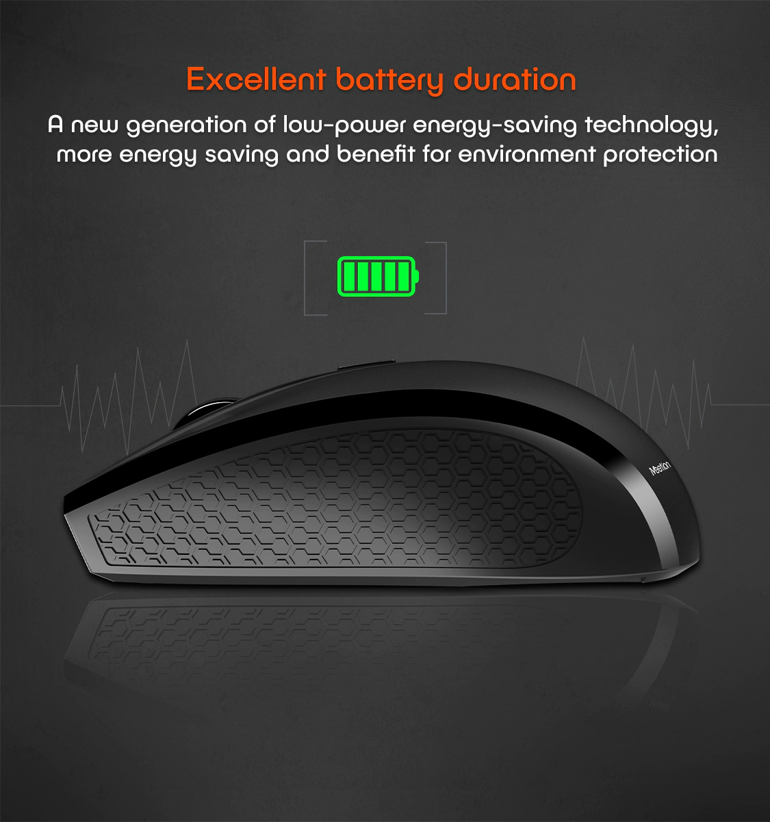 Meetion 2.4G Wireless Mouse Laptop Optical Mouse R560