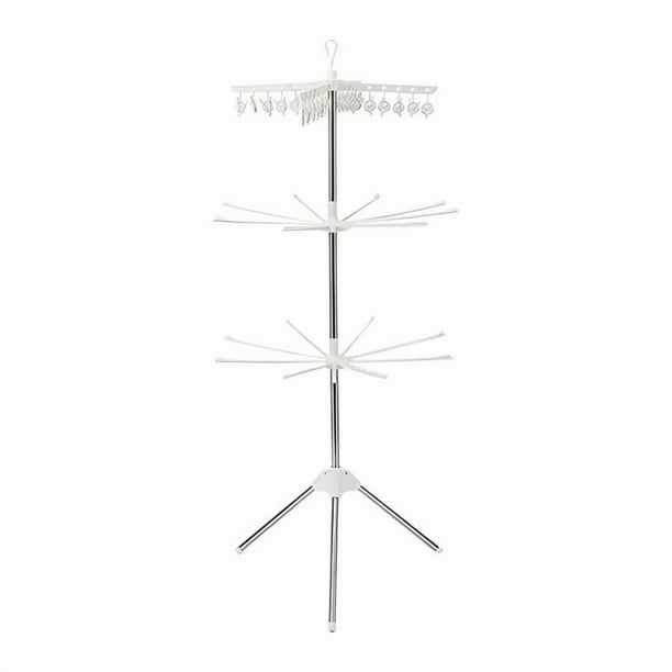 Vertical Rotating Clothesline 3 Levels 24 Pins
