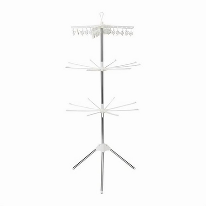 Vertical Rotating Clothesline 3 Levels 24 Pins
