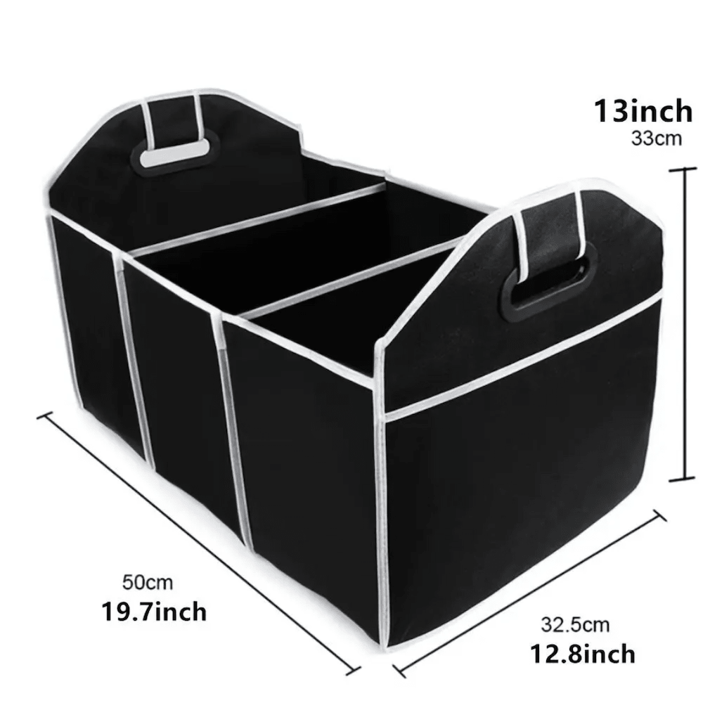 Car Organiser Folding Box Storage  Picnic Basket Organizer