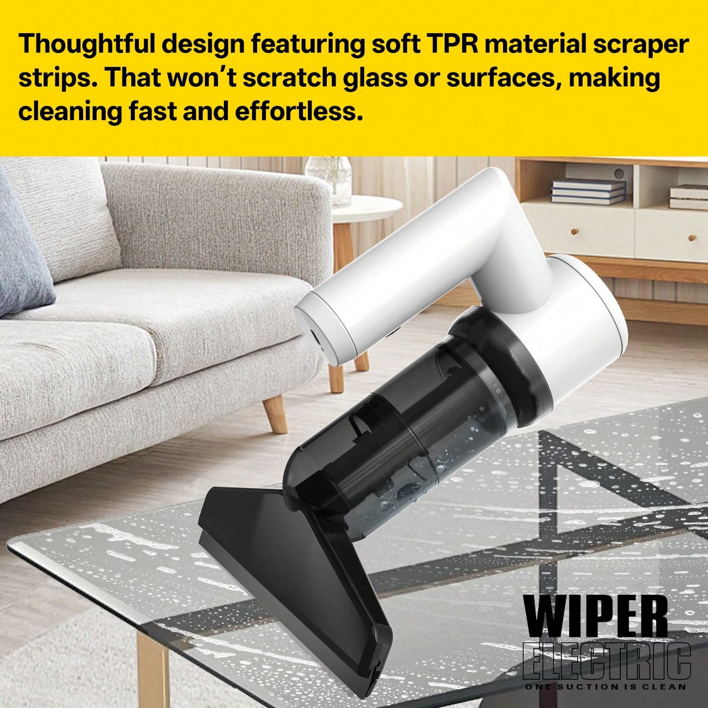 5 in 1 Cordless Window Vacuum Cleaner Set 2000mAh