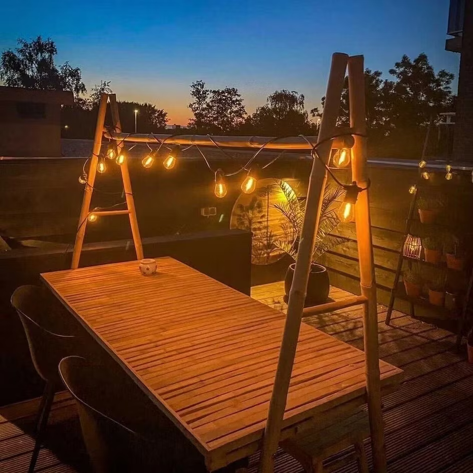 Outdoor String Lights With Bulbs