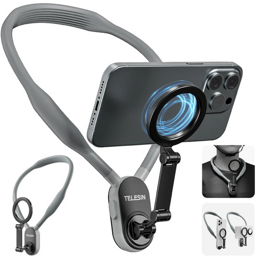 Magnetic Neck Mount for Phone Holder - TELESIN