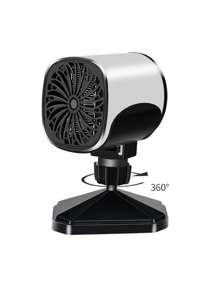 12V 150W Universal Portable Electronic Car Heater Fan 360° Rotatable Car Windshield Defogger