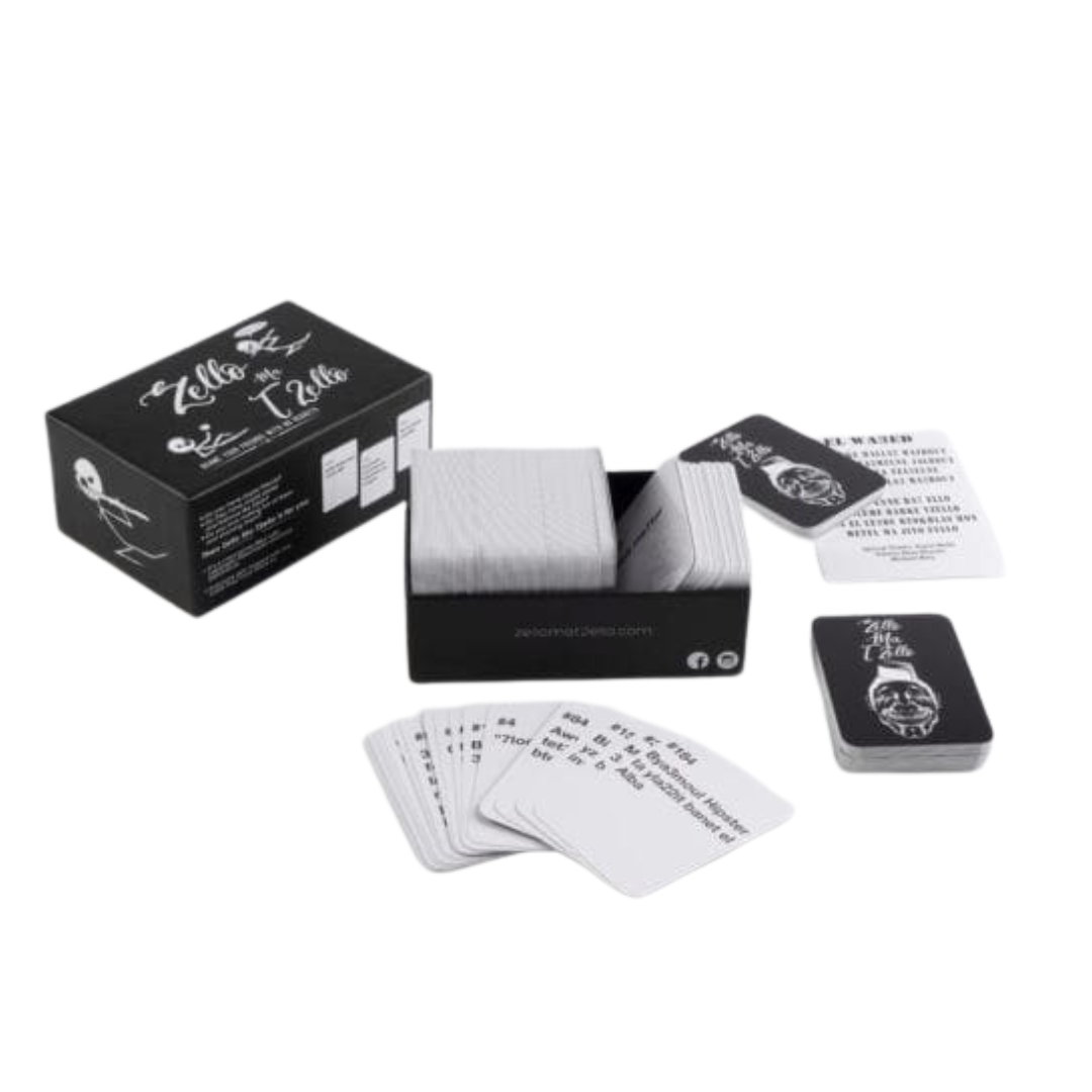 Zello ma t2ello - party card game
