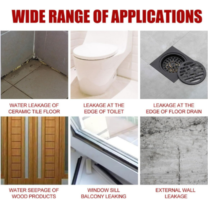 Transparent Waterproof Adhesive With Brush for Roof Leakage and Crack Sealing