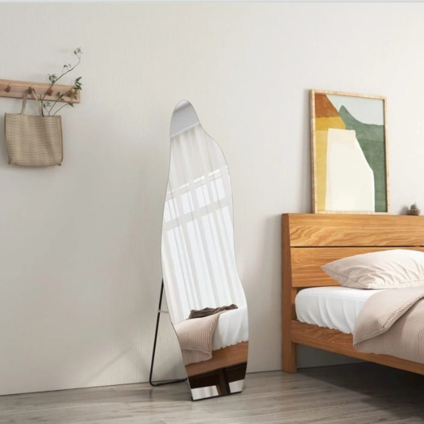Standing Mirror Wall Bedroom