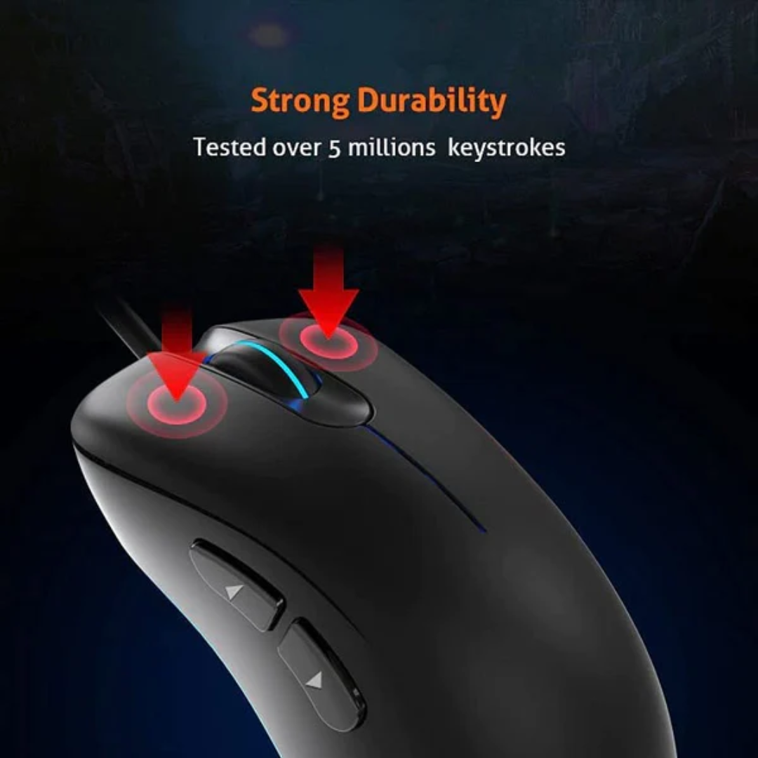 MeeTion GM19 Usb Wired Optical Gaming Mouse With Fcc Standards