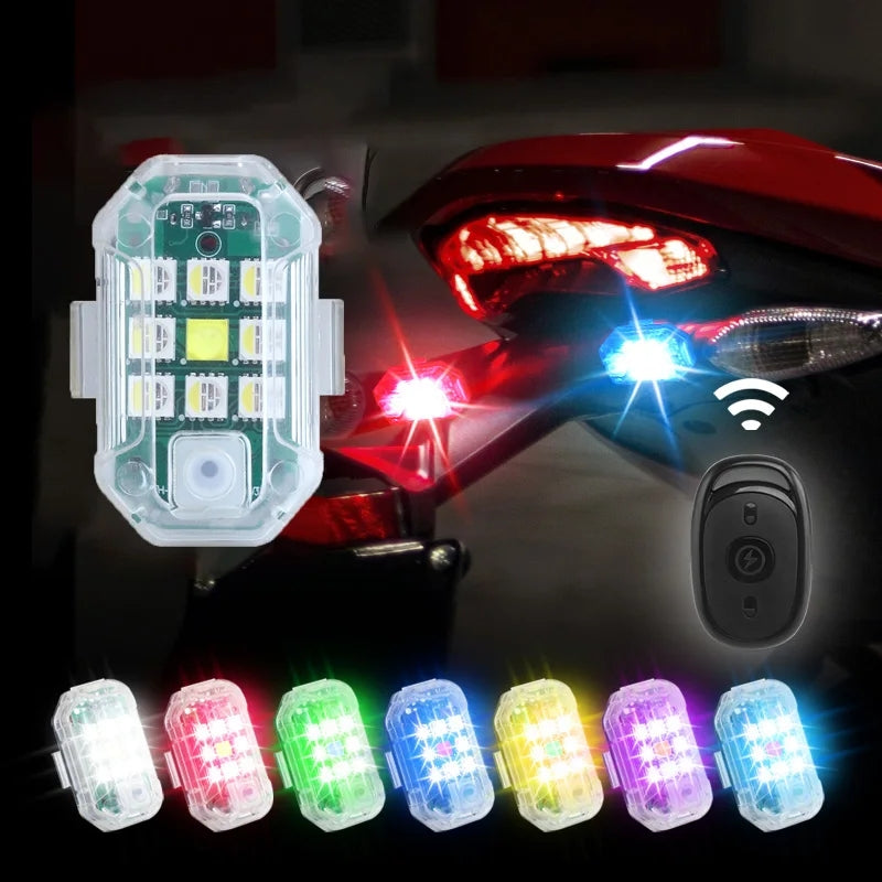 Waterproof Car Led Strobe Light With Remote Control