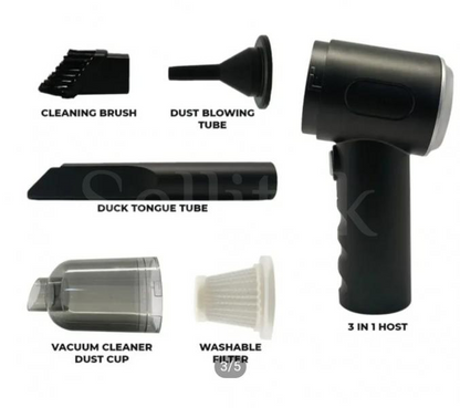 3 in 1 Rechargeable Car Vacuum Cleaner