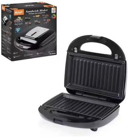 RAF 750W 6 IN 1 SANDWICH MAKER R594X
