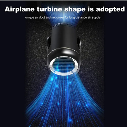 130W 12V Car Heater Fast Heating Windshield Defroster Demister Electric Fan Heater for Cars SUV Truck & Trailer - Black