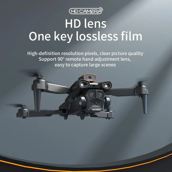 Drone With Dual Camera Wide Angle Optical Flow Quadcopter