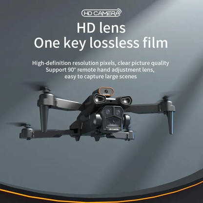 Drone With Dual Camera Wide Angle Optical Flow Quadcopter