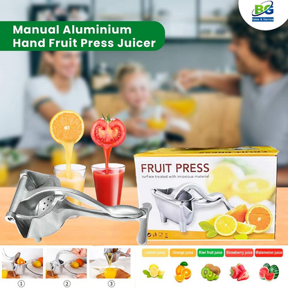 Manual Hand Press Fruit & Vegetable Juicer