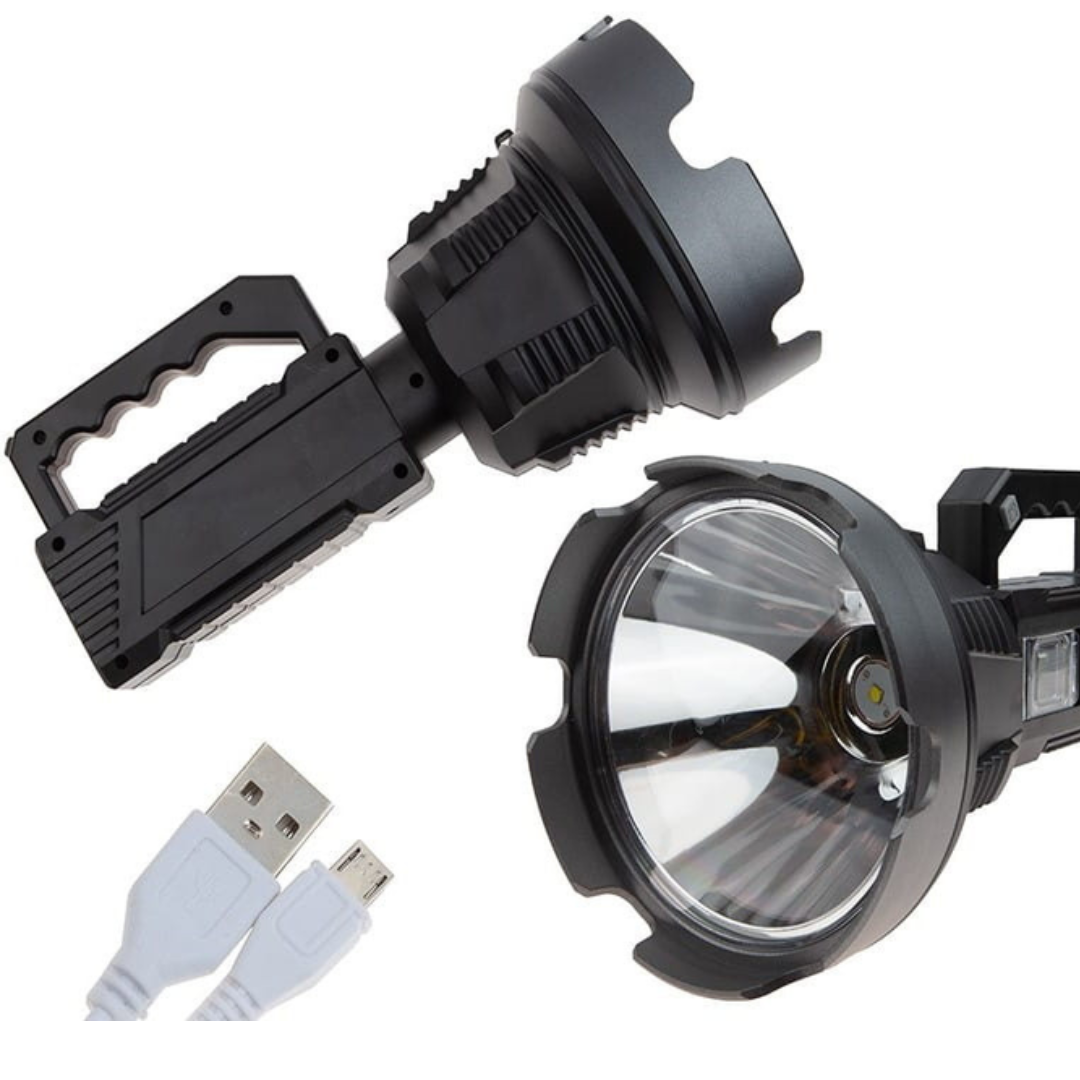 COBA CB-T300 L-111 High-Power Handheld Flashlight with Tripod