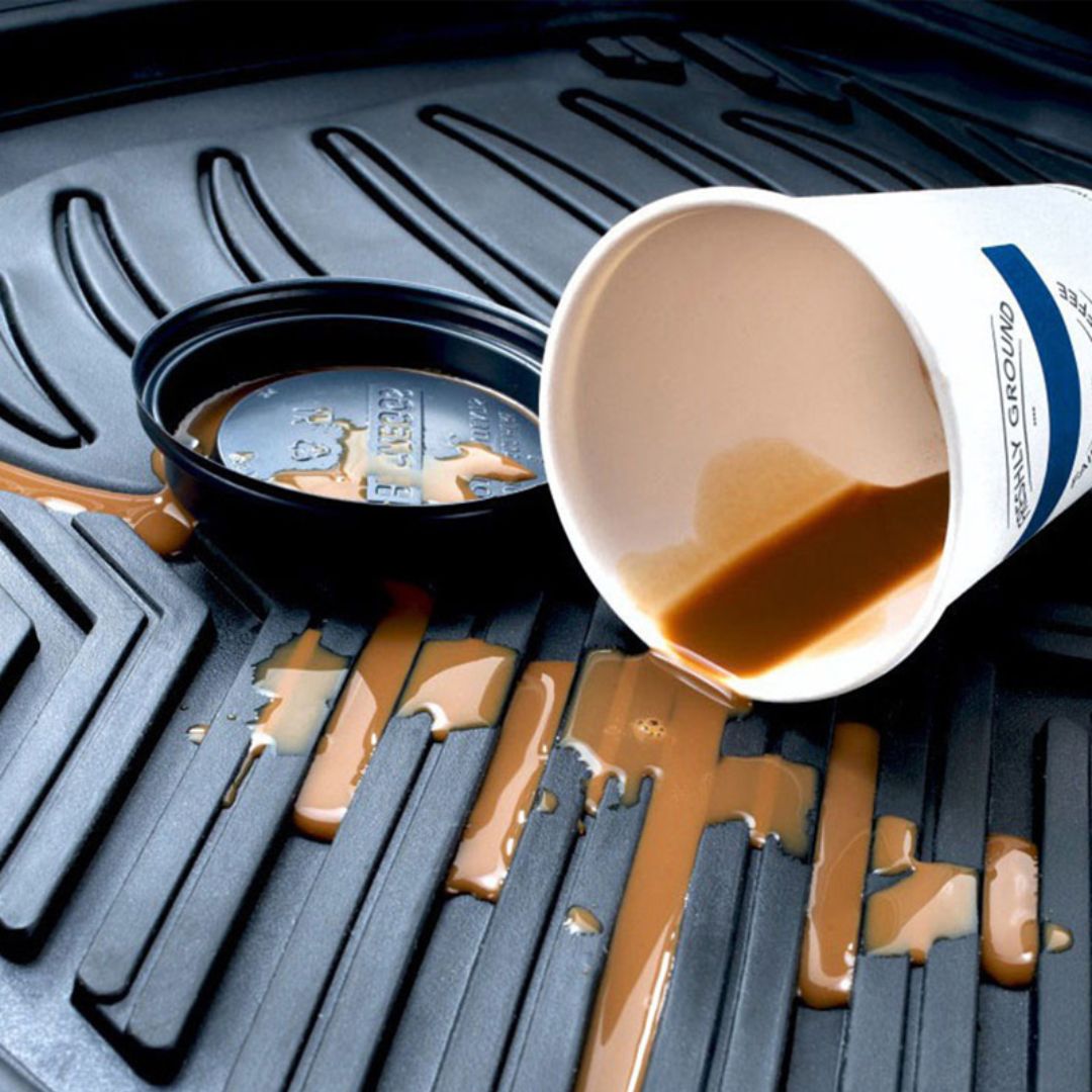 5-Piece Car Floor Mat Set, Anti-Slip Washable Mats for Vehicle Interior Protection (Black)