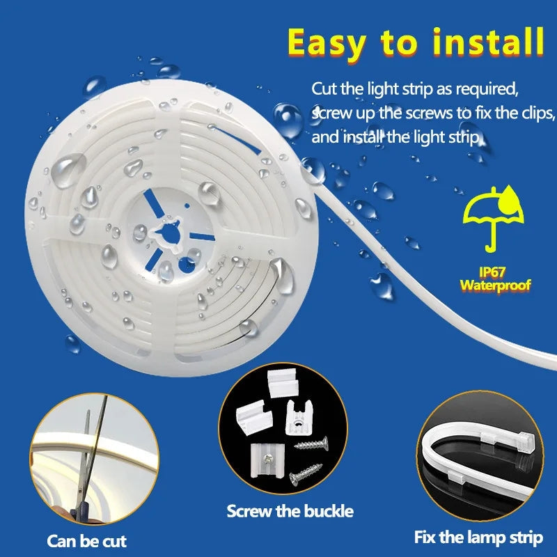 Rgb Neon rope strip lights