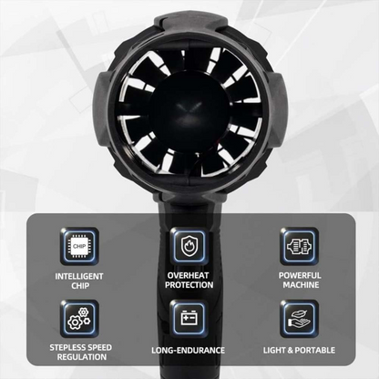 Air Pressure Power Blower Mini Cordless With Leaf Blower Cordless Compressed Air Duster 120mph for Car Wash