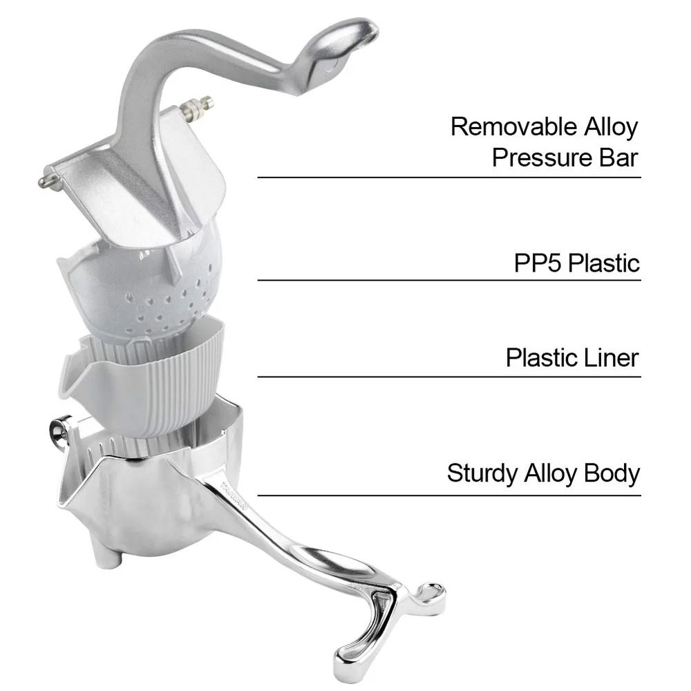 Manual Hand Press Fruit & Vegetable Juicer