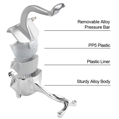 Manual Hand Press Fruit & Vegetable Juicer