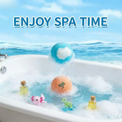Children's Bath Bombs Balls with Surprise Toys