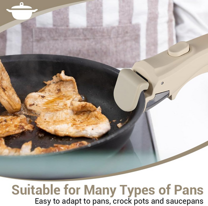 Detachable and Removable Handle for Cookware,Universal Pot Handle