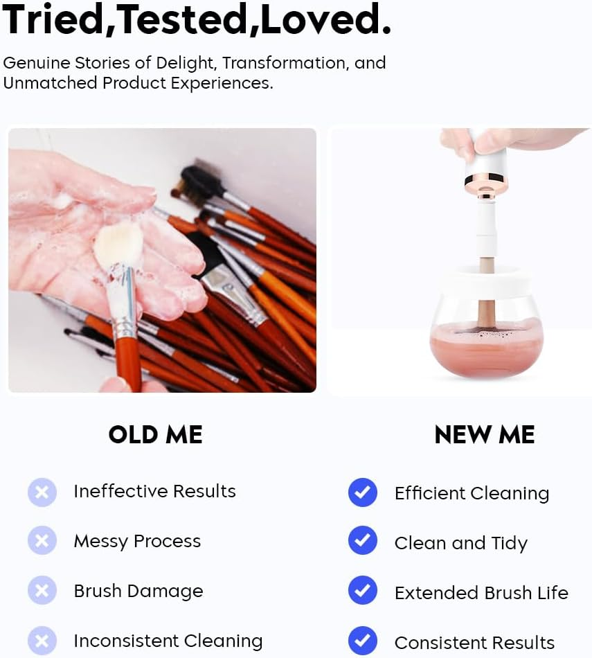 Makeup Brush Cleanser: Cleans All Brush Types & Sizes